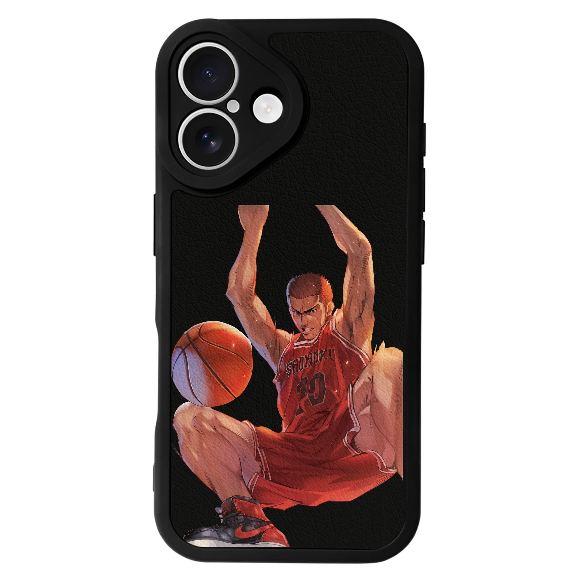 （画像用） SLAM DUNK／スラムダンク 【iPhone 16シリーズ対応】シリコンスマホケース（レザー調） 材質：シリコン